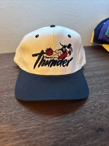 Seltene Quad City Thunder Basketball CBA SnapBack Mütze - Bild 1 von 5