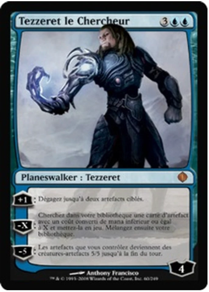 Tezzeret the Seeker, le Chercheur - French - Shares of Alara *LP* - MTG - Image 1 of 1