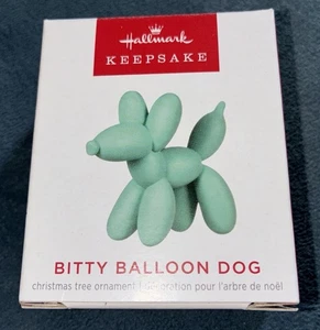 Hallmark Bitty Balloon Dog - Miniature Keepsake Ornament 2022 - Picture 1 of 4