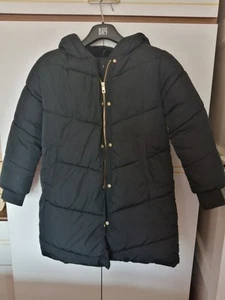 Next Child's Black Winter Coat. - Picture 1 of 5