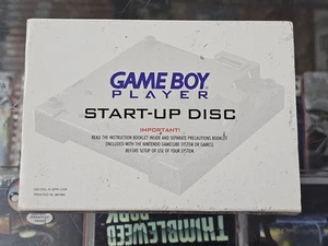 Nintendo GameCube GameBoy Player Start-Up Disc Complete Slipcover Manual Case - Picture 1 of 11