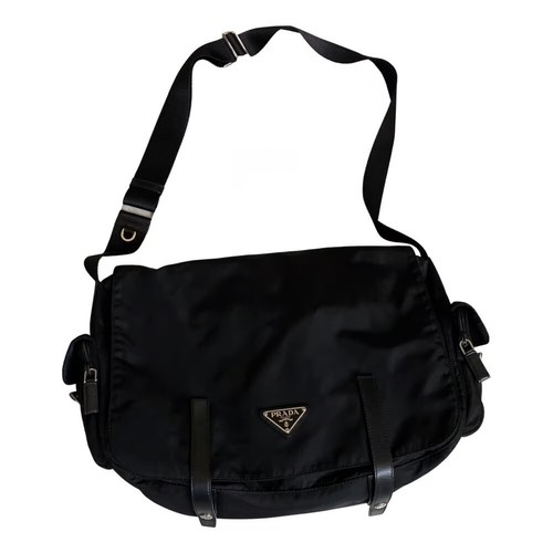 Prada Nylon Nero Borsa a tracolla