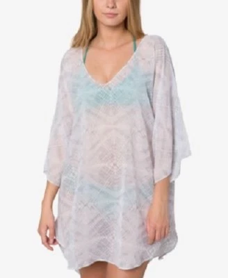 NEW O'Neill Bevie Gray Tunic Swimwear Cover Up size M/L Medium/Large - Image 1 of 2