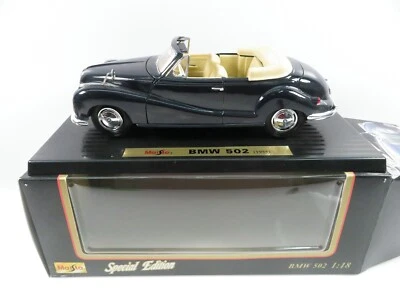 1:18 Maisto BMW 502 dunkelblau #7523 - Bild 1 von 4