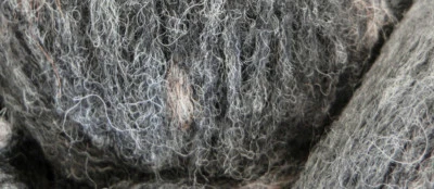 (149 €/kg): 50 Gramm Schulana LANALPACO, Fb.53 anthrazit / weiß #860