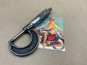 Vintage M. G. Outside Caliper Micrometer Hand Tool - Machinist Mechanic Maker - Picture 1 of 12