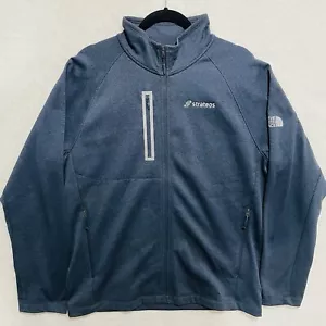 The North Face Mens Jacket Size L Dark Blue Strateos 100% Polyester Outdoor - Picture 1 of 11