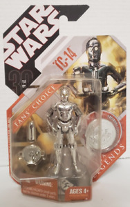 TC-14 Star Wars 30th Anniversary Collection action figure with coin NIB