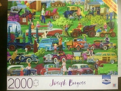 Antique Car Show jigsaw puzzle artist Joseph Burgess - Image 1 of 3