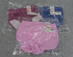 Jockey Cotton Stretch Modern Brief Multicolor Panties 3 Pair Women Size 7/ L NWT - Picture 1 of 8
