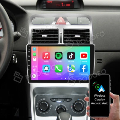 Für Peugeot 307 CC 2002-2013 Android 15 Autoradio Carplay GPS Navi WIFI 2+32GB - Bild 1 von 4