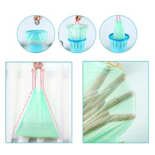  10 Rolls Thickening Garbage Bags Disposable Plastic Rubbish Bag Broken Point