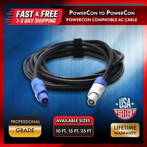Cable de audio profesional PowerCON a PowerCON - Imagen 1 de 4