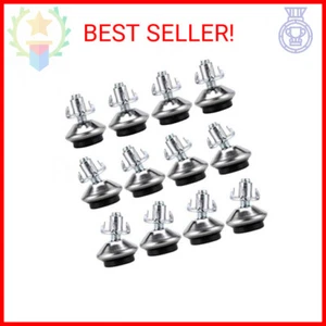 OwnMy M6 Adjustable Swivel Leveling Feet 12 PCS Heavy Duty Furniture Table Legs - Picture 1 of 2