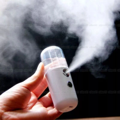 Pulverizadores faciales portátiles Nano Spray Niebla Vapor facial Humidificador Agua hidratante Foto 1 de 4