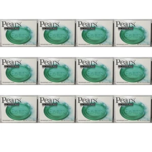 Pears Pure & Gentle Lemon Flower Extract Transparent Soap Bar 125g x 12 - Picture 1 of 5