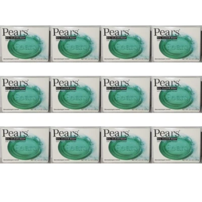 Pears Pure & Gentle Lemon Flower Transparent Soap Bar 125g x 12