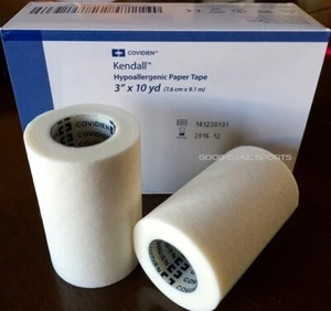 Covidien Kendall Paper Tape TENDERSKIN - 3" x 10 yds - 1, 2, or 3 rolls - Picture 1 of 1