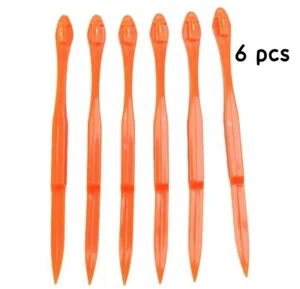 6 Pcs Orange Peeler Tools Citrus Peel Cutter Plastic Easy Fruit Vegetable Slicer - Picture 1 of 6