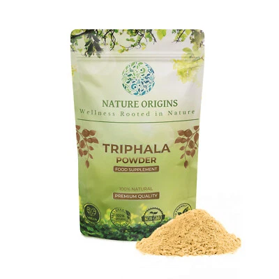 NATURE ORIGINS Pure Triphala Powder Colon Cleanse, Eye Health, Life Tonic 50G - 1KG