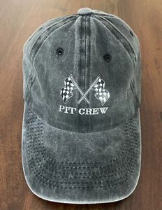 Pit Crew Cap Hat Halloween Costume Cotton Adjustable - Picture 1 of 9