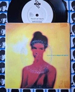 Depeche Mode Policy Of Truth 1990 PS 45 7" Vinyl Australia Australasia - Picture 1 of 14