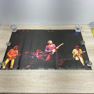 Vintage 1979 Dire Straits Live On Stage Rare Original Poster 37x24" PACE P15 - Image 1 of 4