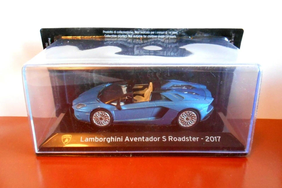 DIE CAST LAMBORGHINI AVENTADOR S ROADSTER 2017- SUPER CAR SCALA 1/43 - Immagine 1 di 1