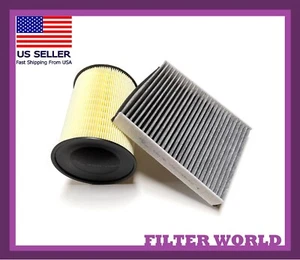 Filtro de aire de cabina de motor y carbono para 13-19 Escape 15-19 Lincoln MKC vendedor de EE. UU. - Imagen 1 de 1