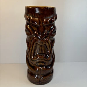 Vintage Tiki 7” Mug Tumbler Cup Daga Kon Tiki Sheraton Waikiki Hawaii Barware - Picture 1 of 8