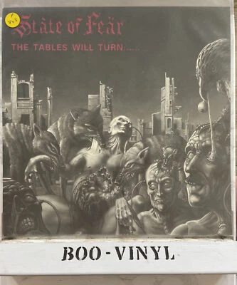 State Of Fear~The Tables Will Turn rare thrash / hardcore lp vinyl record NM/NM - Image 1 of 4