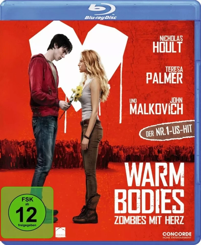 WARM BODIES (NICHOLAS HOULT)  (BLU RAY) NEW SEALED - Image 1 of 1