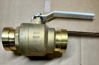 APOLLO 2 1/2" Full Port Ball Valve W/ 316 Stainless Steel Ball & Stem 77vlf14901 - Image 1 of 3