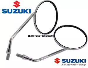Suzuki Mirror 10mm TS100 TC100 TS125 TC125 TS185 TC185 TS250 TS400 Aftermarket - Picture 1 of 5