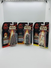 VINTAGE Lot Of 3 Star Wars Action Figures With Comm Tech Chip **NIB** #1