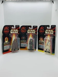 VINTAGE Lot Of 3 Star Wars Action Figures With Comm Tech Chip **NIB** #1 - Picture 1 of 8