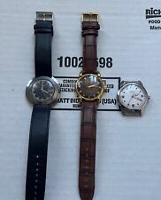 Watch Lot of 3 Oris Watches Vintage and Modern - Swiss Mechanical - Working!