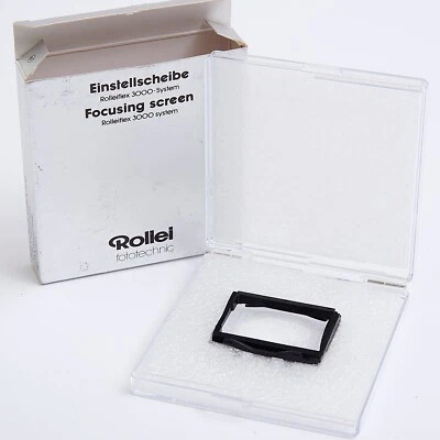 ROLLEI  FOCUSING SCREEN 205 695 FOR ROLLEIFLEX 3000 STYSTEM  #AD505 - Image 1 of 4