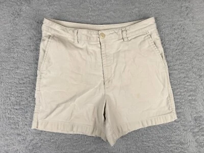 ВИНТАЖНЫЙ Patagonia шорты женщин 10 бежевый хлопок саржи Chino повседневный 30 x 5 57400 - Изображение 1 из 4
