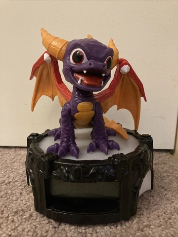 Skylanders Spyro Alarm Clock Figure Color Changing Portal Base 2013 NOT TESTED Cover