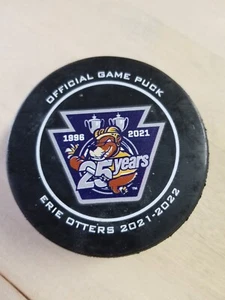 Disco de juego oficial de 25 años de Erie Otters - Imagen 1 de 2