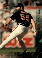 1994 Stadium Club Team Baltimore Orioles Baseball Card #289 Mike Cook