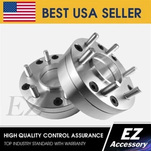 2 Hub Centric Wheel Adapters 5x5 To 6x5.5 | 6 Lug Sequoia Rims on 5x5 Axle - Picture 1 of 5