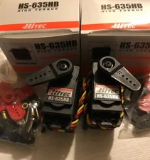 Hitec hs635HB servos (2) SPECIAL OFFER