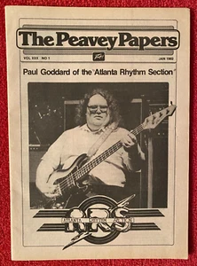 The Peavey Papers-Jan 1982-48 page Catalog-Absolute MINT!!! - Picture 1 of 2