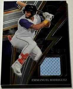 Emmanuel Rodriguez Rookie Patch 2023 Panini Select #SM-EO Twins - Picture 1 of 2