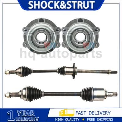 Eje CV + cojinete de cubo de rueda para Nissan Quest 2014 2013 2012 2011 Foto 1 de 4