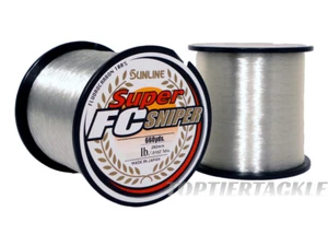 Sunline Super FC Sniper Fluorocarbon 660 Yard  Spool - Select Lb. Test - Picture 1 of 1