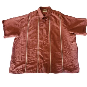 Cubavera Men’s Size XXL Short Sleeve Button-Up Shirt - Picture 1 of 6