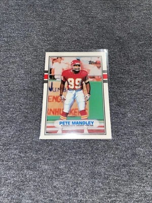 1989 Topps Traded - Pete Mandley #12T - Image 1 of 2